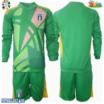 Italia Keeper Bortedraktsett Barn EM 2024 Langermet (+ Korte bukser)